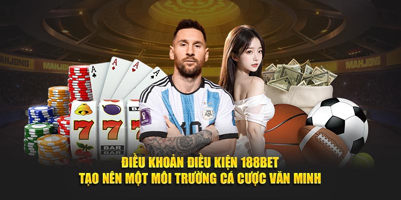 Điều khoản điều kiện 188Bet tạo nên một môi trường cá cược văn minh