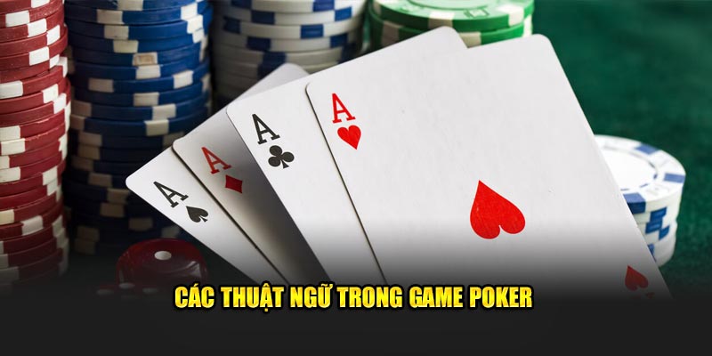 Các thuật ngữ trong game PokerPoker
